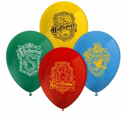 BALONY NADRUK HARRY POTTER HOGWART 8szt