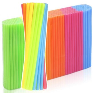 SŁOMKI JUMBO PASTEL MIX 250szt
