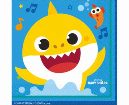 SERWETKI PAPIEROWE BABY SHARK 16szt