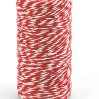 SZNUREK PIEKARSKI CZERWONY 50m