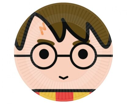 TALERZYKI HARRY POTTER KOMIKS 23cm 8szt