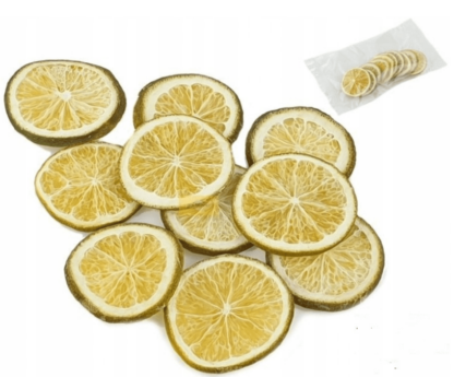 POMARAŃCZE ZIELONE PLASTRY 3-4cm 10szt