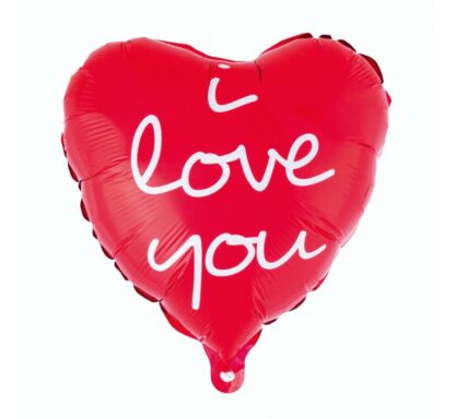 BALON FOLIOWY SERCE I LOVE YOU 18”