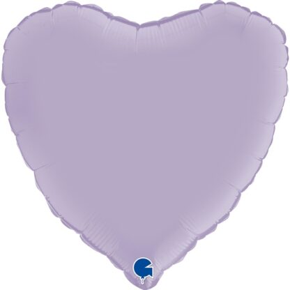 BALON SERCE SATIN LILIA FIOLET 45cm