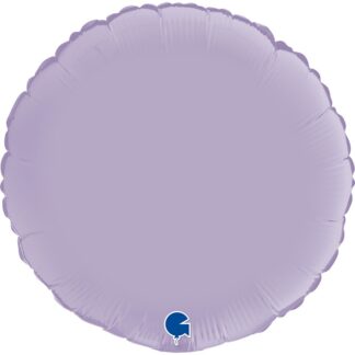 BALON KOŁO SATIN LILA FIOLET 45cm