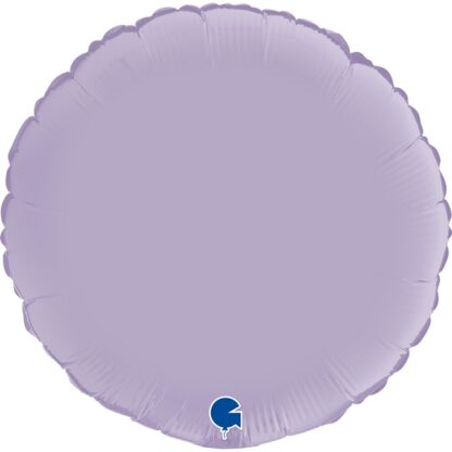 BALON KOŁO SATIN LILA FIOLET 45cm