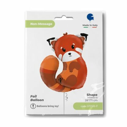 BALON FOLIOWY RUDA PANDA 28” - obrazek 2