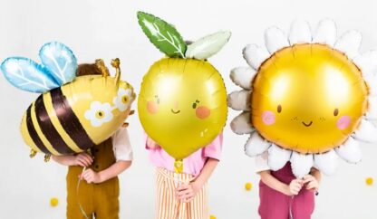 BALON FOLIOWY SŁOŃCE 90cm - obrazek 3