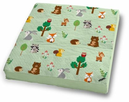 SERWETKI PAPIEROWE WOODLAND 20szt MVR