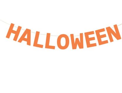 BANER HALLOWEEN POMARAŃCZOWY 2,5m - obrazek 2