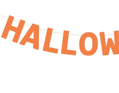 BANER HALLOWEEN POMARAŃCZOWY 2,5m - obrazek 3