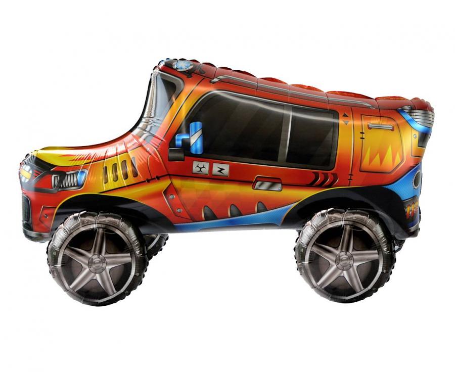 BALON FOLIOWY JEEP 3D 90x45cm