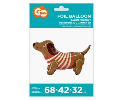 BALON FOLIOWY JAMNIK 3D 60x40cm - obrazek 2