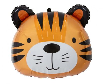 BALON FOLIOWY TYGRYS GŁOWA 41x36cm