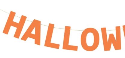 BANER HALLOWEEN POMARAŃCZOWY 2,5m - obrazek 2