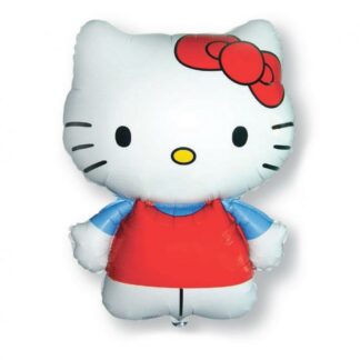 BALON FOLIOWY HELLO KITTY CZERWONY 60cm