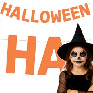 BANER HALLOWEEN POMARAŃCZOWY 2,5m