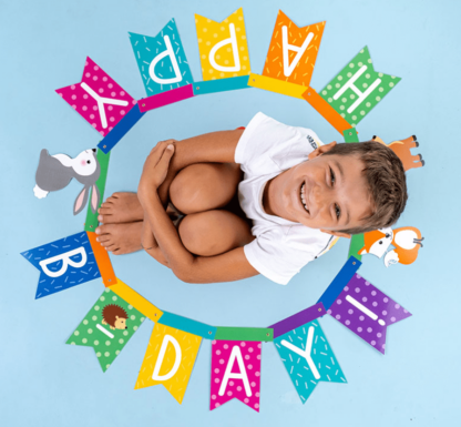 BANER WOODLAND HAPPY BIRTHDAY MVR 2m - obrazek 2