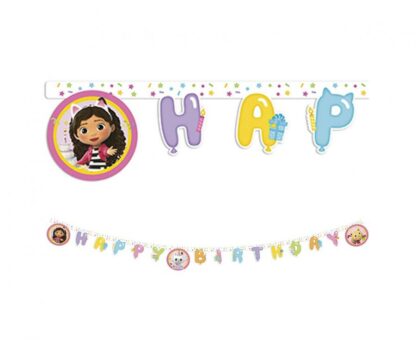 BANER HAPPY BIRTHDAY DOMEK GABI 200cm