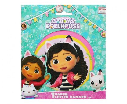 BANER HAPPY BIRTHDAY DOMEK GABI 200cm - obrazek 2