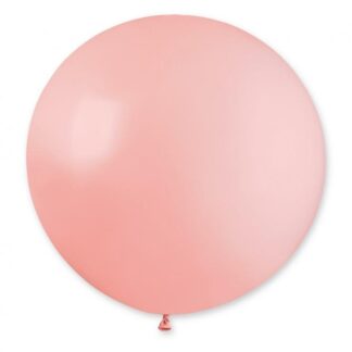BALON KULA GIGANT / kolor: JASNY RÓŻ 80cm