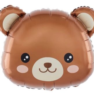 BALON FOLIOWY MIŚ GŁOWA 57x60cm PP