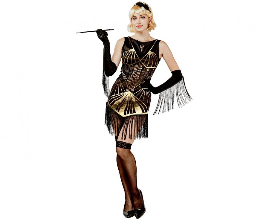 SUKIENKA FLAPPER  RETRO LATA 20-te rozm.M