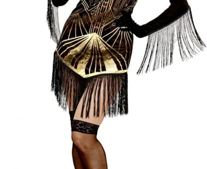SUKIENKA FLAPPER  RETRO LATA 20-te rozm.M - obrazek 3