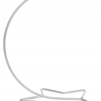 STOJAK DO BOMBKI GWIAZDKA SREBRNY 12cm