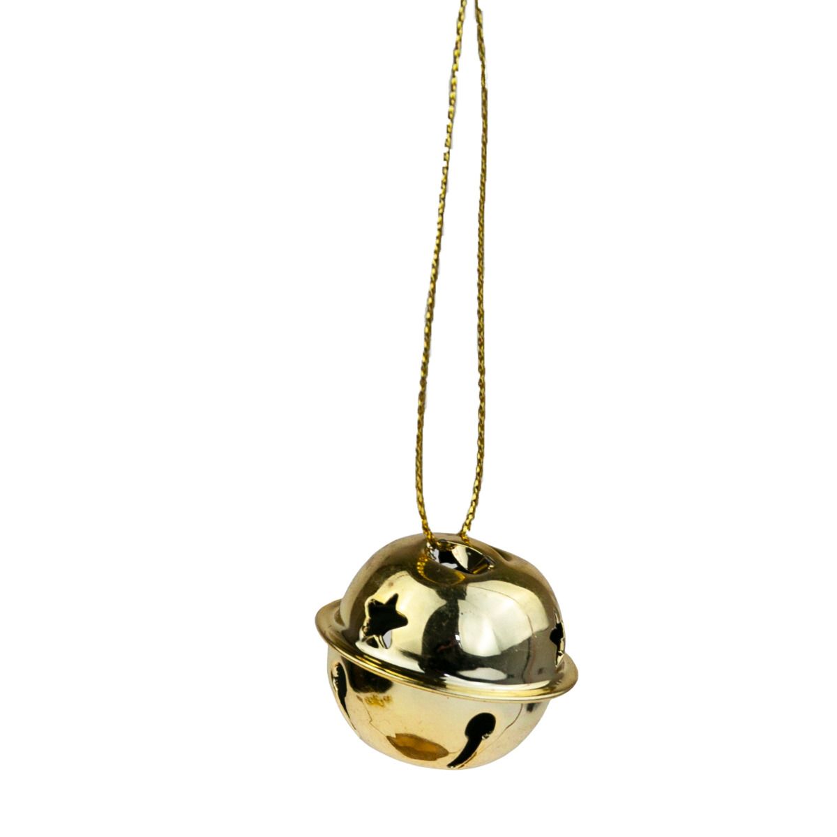 DZWONECZKI METALOWE ZŁOTE 3cm 12szt - obrazek 3