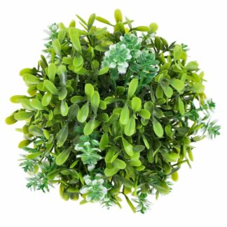 KULA BUKSZPAN KWIATKI BIAŁE 13cm