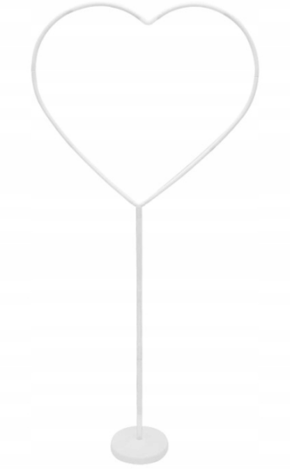STOJAK NA BALONY SERCE 162cm