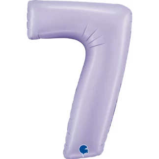 balon CYFRA 7 100cm S.LILAC