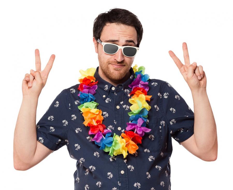 NASZYJNIK HAWAJSKI PROMIENISTY - obrazek 2