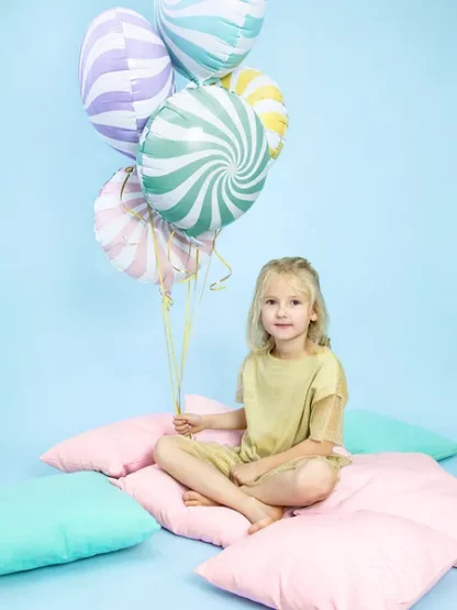 BALON CUKIEREK MIĘTA 35cm - obrazek 2