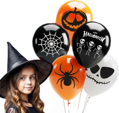ZESTAW DEKORACJI NA HALLOWEEN / DYNIE I NIETOPERZE - obrazek 2