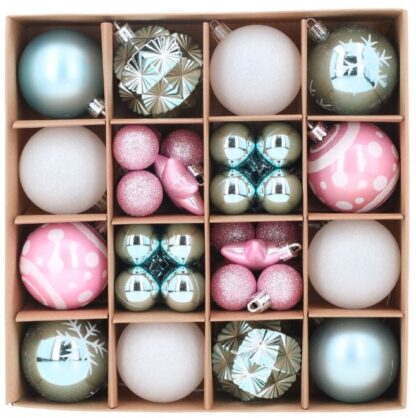 BOMBKI PASTELOWE KOLOROWE 3-6cm 42szt