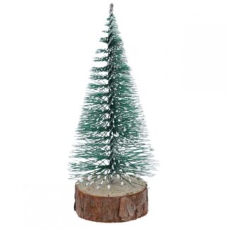 CHOINKA OŚNIEŻONA 10cm