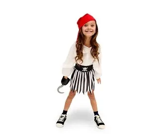 STRÓJ PIRATKA / SPÓDNICZKA + CHUSTA / rozm.UNI