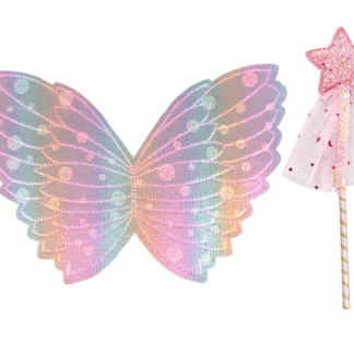 SKRZYDEŁKA JEDNOROŻCA Z RÓŻDŻKĄ