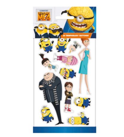 TATUAŻE MINIONKI 12szt