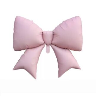 BALON FOLIOWY KOKARDA RÓŻOWA 98x75cm