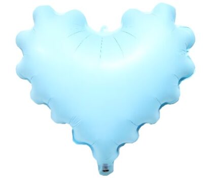 BALON FOLIOWY SERCE FALBANKA NIEBIESKI 20”
