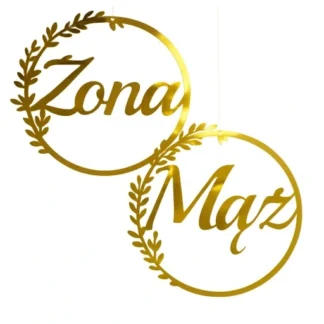 ŁAPACZ MĄŻ/ŻONA ZŁOTY