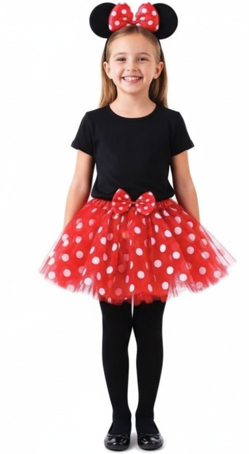 ZESTAW MYSZKA MINNIE CZERWONA - obrazek 3