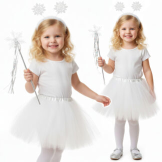 ZESTAW ŚNIEŻYNKA ZE SPÓDNICZKĄ