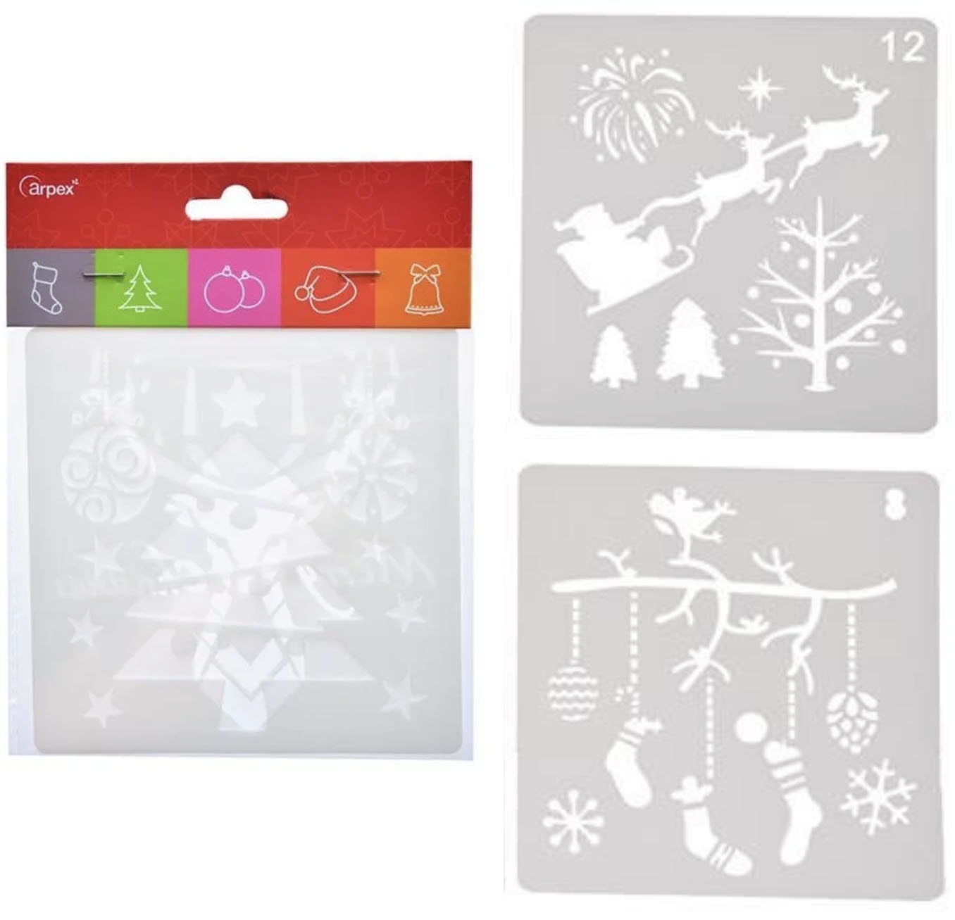 SZABLONY DO ŚNIEGU 2szt B