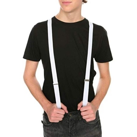 ZESTAW MĘSKI RETRO BIAŁY - obrazek 5