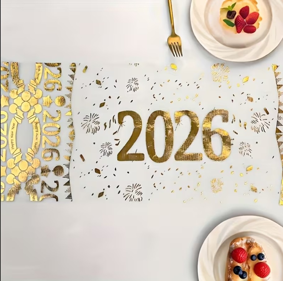 BIEŻNIK 2026 ZŁOTY 28x300cm - obrazek 3