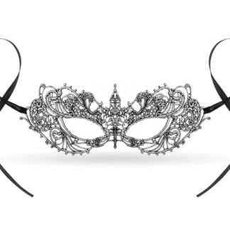 MASKA AŻUROWA SREBRNA